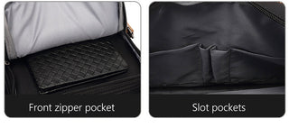 Men Canvas Work Bag Briefcase Travel Messenger Shoulder Bag Multifunction Tote Handbag Big Casual Business Laptop Pocket XA284ZC ALODIA STORE
