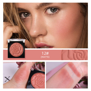 MENOW B705 10-Color Petal Blush Monochrome Blush on ALODIA STORE