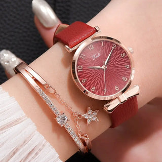 Luxury Women Bracelet Quartz Watches For Women Magnetic Watch Ladies Sports Dress Pink Dial Wrist Watch Clock Relogio Feminino ALODIA STORE