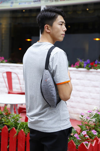 TINYAT Male Men Waist Bag Pack Casual Functional Money ALODIA STORE