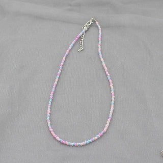Simple Seed Beads Strand Choker Necklace Women String  Collar Charm Colorful Handmade Bohemia Collier Femme Jewelry Gift ALODIA STORE