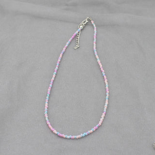 Simple Seed Beads Strand Choker Necklace Women String  Collar Charm Colorful Handmade Bohemia Collier Femme Jewelry Gift ALODIA STORE