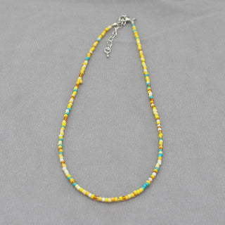 Simple Seed Beads Strand Choker Necklace Women String  Collar Charm Colorful Handmade Bohemia Collier Femme Jewelry Gift ALODIA STORE