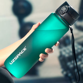 New 500/800/1000ml Sports Water Bottle BPA Free Portable Leak-proof Shaker bottel Alodia Store