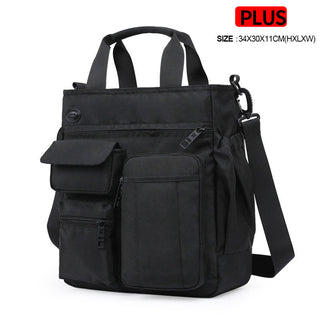 Headphone Hole Waterproof Crossbody Bag Nylon Travel ALODIA STORE