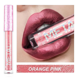 Lips Makeup Glitter Liquid Lipstick Waterproof Shiny Shimmer Metallic Lip Gloss Tint Long Lasting Lipgloss Cosmetics ALODIA STORE