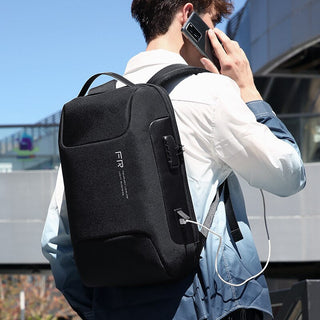 Fenruien Waterproof 15.6 Inch Men Laptop Backpack Usb Charging School Bag Anti Theft Backpack Male Travel Backpacks 2020 New ALODIA STORE