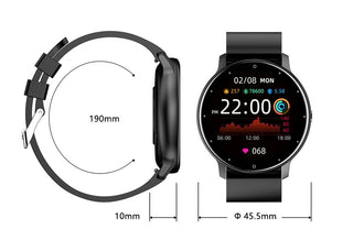 Women Smart Watch Men Smartwatch Heart Rate Monitor Sport Fitness Music Ladies Waterproof Watch For Android IOS Phone ALODIA STORE