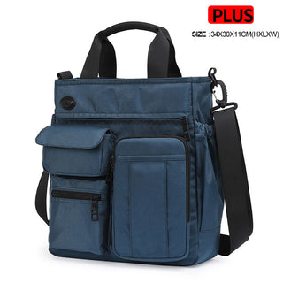 Headphone Hole Waterproof Crossbody Bag Nylon Travel ALODIA STORE