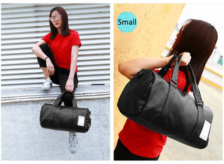 Travel Bag Carry on Luggage Duffel Bags Large PU Leather Tote Belt Weekend Crossbody Bag Overnight Solid sac de voyage XA88WC ALODIA STORE