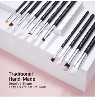 Jessup 25pcs Professional Makeup Brushes Set Natural ALODIA STORE