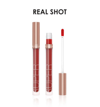 O.TWO.O Liquid Lipstick Matte Lip Gloss Cosmetic Lightweight Lip Glaze Long Lasting Lip Tint  Waterproof 12 Color Lips Makeup ALODIA STORE