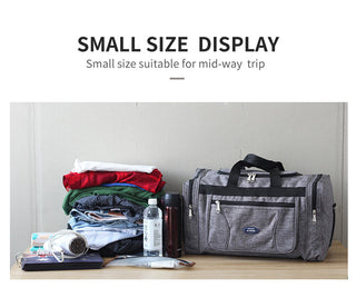 Large travel bags 70cm sport Duffle Bags Female Overnight Carry on Luggage bags men Waterproof Oxford Weekend bags sac de Sport ALODIA STORE