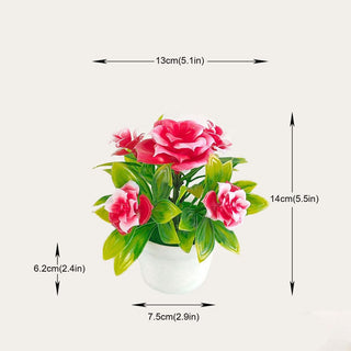 Mini Artificial Aloe Plants Bonsai Small Simulated Tree Pot Plants Fake Flowers Office Table Potted Ornaments Home Garden Decor ALODIA STORE