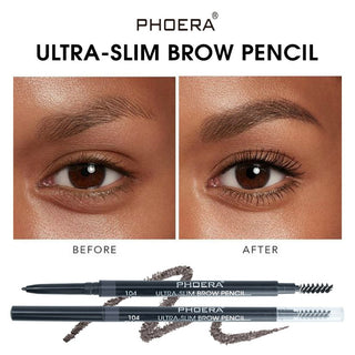 PHOERA eyebrow brush 5 Color Double Ended ALODIA STORE