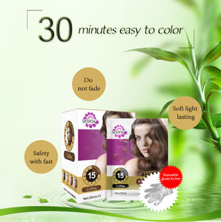Sevich 10 pcs/lot Instant Black Hair Shampoo Make Grey and White Hair Darkening Shinny in 5 minutes ALODIA STORE