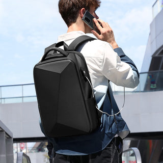 Fenruien Brand Laptop Backpack Anti-theft Waterproof School Backpacks USB Charging Men Business Travel Bag Backpack New Design ALODIA STORE