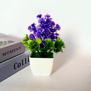 Mini Artificial Aloe Plants Bonsai Small Simulated Tree Pot Plants Fake Flowers Office Table Potted Ornaments Home Garden Decor ALODIA STORE