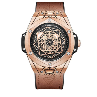 men watch Brand ONOLA Luxury fashion unique sport 2021 new leather quartz watch men relogio masculino ALODIA STORE
