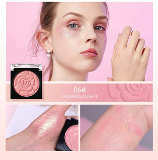 MENOW B705 10-Color Petal Blush Monochrome Blush on ALODIA STORE