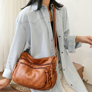 Mummy Leather Shopping Bag Purse Ladies ALODIA STORE