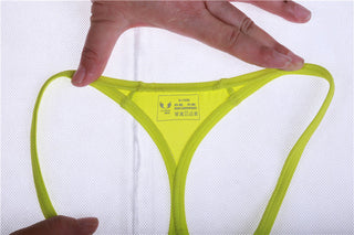 Thongs Men's Underwear T Back G String Briefs Sexy Breathable Solid Lingerie Jockstrap Men Panties Thong ALODIA STORE