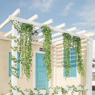 Artificial Plants Home Decor Green Silk Hanging ALODIA STORE