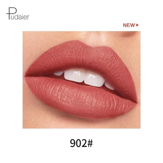 Pudaier Matte Liquid Lipstick Waterproof Professional Makeup Full Portable Lip Glaze for Make Up Tint Lip Gloss Mini Cosmetic ALODIA STORE