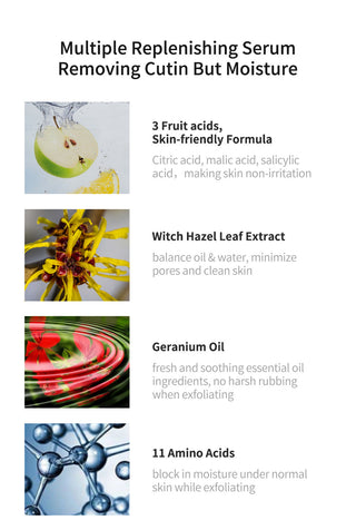 HANAJIRUSHI Facial Body Exfoliator Cream Peeling Milk Emulsion Scrub Polish Skin Remove Dead Skin Cell Horny Moisture Skin 120ml ALODIA STORE