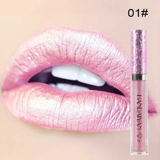 Plump Lip Gloss Lips Makeup Waterproof Long Lasting Holographic Mermaid Lip Tint Nude Moisturizer Glossy Glitter Liquid Lipstick ALODIA STORE