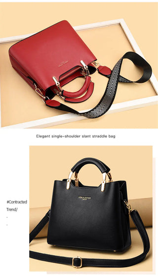Fashion Hand Bags for Women Famous Brand Leather Shoulder Bag Ladies Purses and Handbags Luxury Handbags Women Bags Designer Sac ALODIA STORE