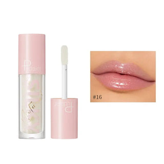 Pudaier 16 Colors Hydrating Lipstick For Lips Makeup Waterproof  Lipsticks Satin Glitter Lip Glaze Professional Lip Gloss ALODIA STORE