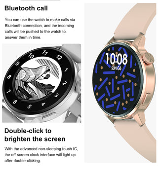 New 390*390 HD Screen NFC Smart Watch Men Bluetooth Call Sport GPS Track Watch Custom Dial Heart Rate ECG PPG Smartwatch For Men ALODIA STORE