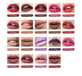 FOCALLURE 27 Colors Matte Lipstick High Gloss Crayons Long Lasting Waterproof Lip Makeup Cosmetics ALODIA STORE