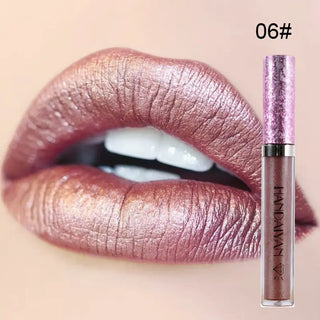Plump Lip Gloss Lips Makeup Waterproof Long Lasting Holographic Mermaid Lip Tint Nude Moisturizer Glossy Glitter Liquid Lipstick ALODIA STORE