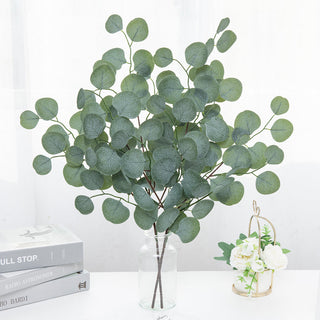 Artificial Plants Eucalyptus Leaf Vine Christmas Decoration Vase for Home Wedding Garden Rose Arch Scrapbooking Fake Flowers ALODIA STORE