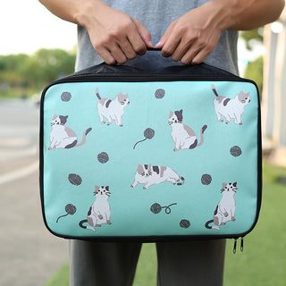 New Travel Cartoon Cosmetic Bag Portable Women Makeup Cases Large Capacity ALODIA STORE