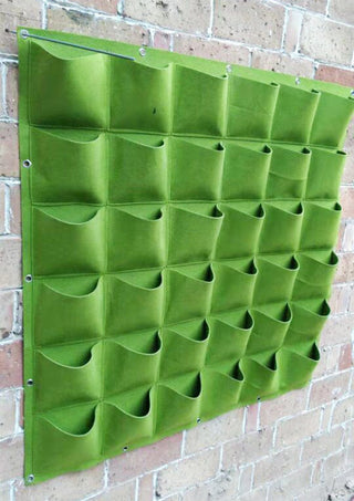 NEW Wall Hanging Pockets Planting Bags Flower Pot Waterproof Grow Bag Garden Planter Vertical Suculentas Plant Pot Home Decor ALODIA STORE