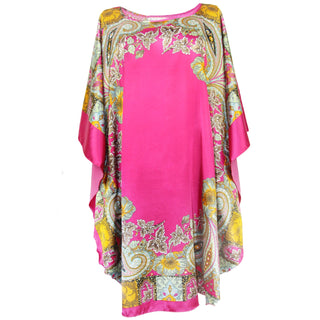 Sexy Female Silk Rayon Robe Bath Gown Nightgown Summer Casual Home Dress Printed Loose Sleepwear Plus Size Nightwear Bathrobe ALODIA STORE