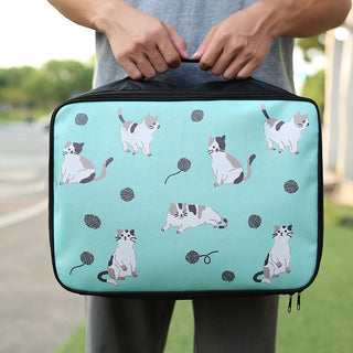 New Travel Cartoon Cosmetic Bag Portable Women Makeup Cases Large Capacity ALODIA STORE