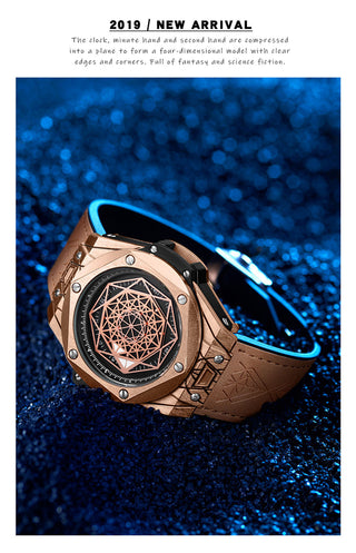 men watch Brand ONOLA Luxury fashion unique sport 2021 new leather quartz watch men relogio masculino ALODIA STORE