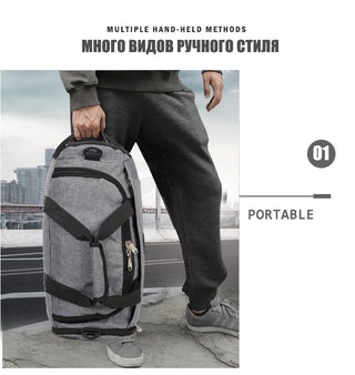 Scione Men Travel Bag Large Capacity Hand Luggage Travel ALODIA STORE