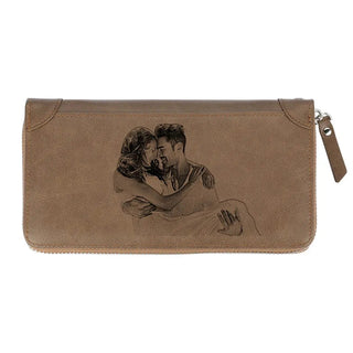 Picture Wallet Business Men Long Large Capacity Clutch Multi-Card ALODIA STORE
