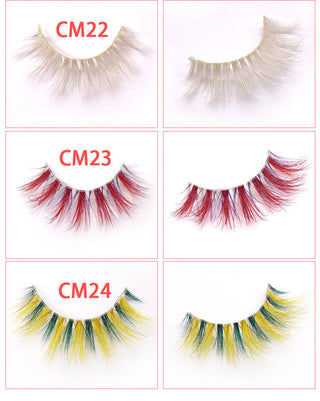 New color 3D mink lashes extension ALODIA STORE