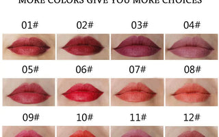 QIBEST 12Colors Lip Liner Lip Makeup Long-lasting Matte Lipliner Pencil Waterproof Moisturizing Lipstick Contour Cosmetics TSLM2 ALODIA STORE