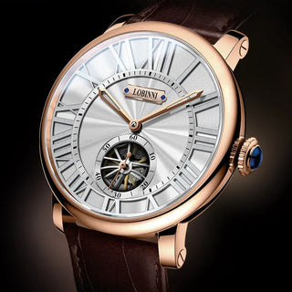 Switzerland Luxury Brand Men Skeleton Watch Leather Seagull Movement Automatic Men Watch Business relogios masculino Waterproof ALODIA STORE
