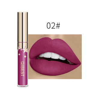 QIBEST Liquid Lipstick Waterproof ALODIA STORE