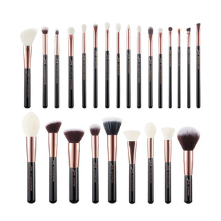 Jessup 25pcs Professional Makeup Brushes Set Natural ALODIA STORE