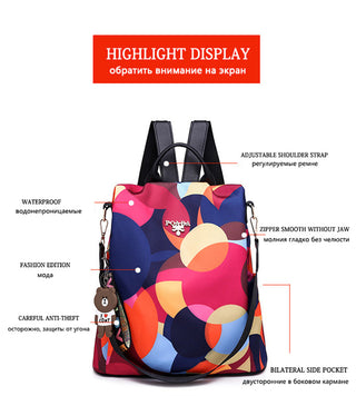 Fashion Backpack Women Shoulder Bags Large Capacity Women Backpack School ALODIA STORE