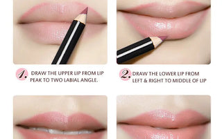 QIBEST 12Colors Lip Liner Lip Makeup Long-lasting Matte Lipliner Pencil Waterproof Moisturizing Lipstick Contour Cosmetics TSLM2 ALODIA STORE